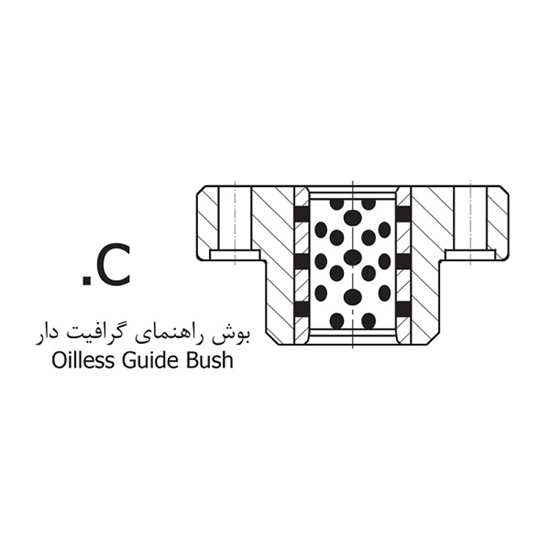 Picture of Guide Bush Flange D130