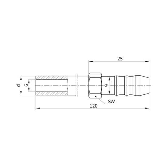 Picture of Extention Tube D91