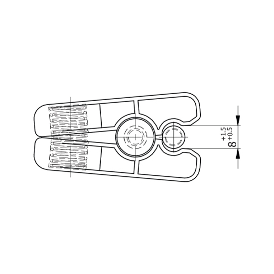 Picture of Retainer (Slide Fixture) D542/8