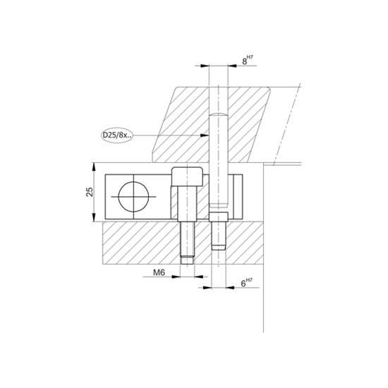 Picture of Retainer (Slide Fixture) D542/8