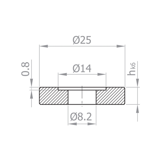 Picture of Spacer Washer D552