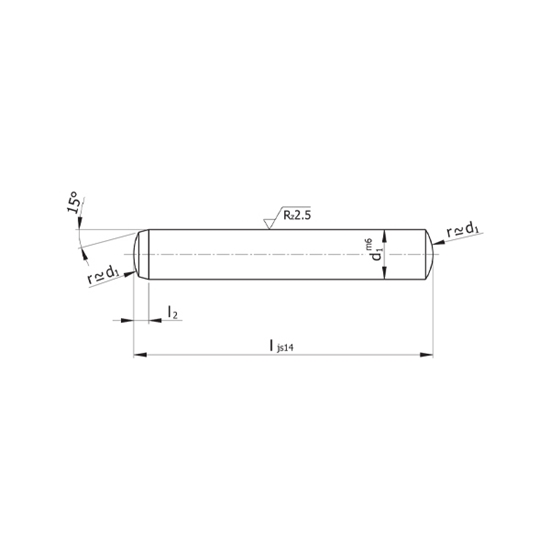 Picture of Dowel Pin D25