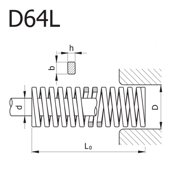 Picture of Light Green Spring D64L