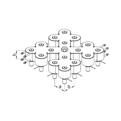 Picture of Manifold Block Model H52409