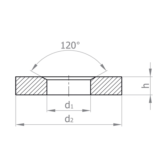 Picture of INTERNAL CONIC WASHER 413