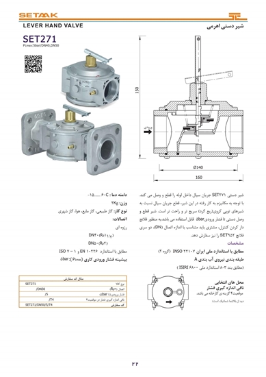 Picture of Lever Hand Valve | SET271