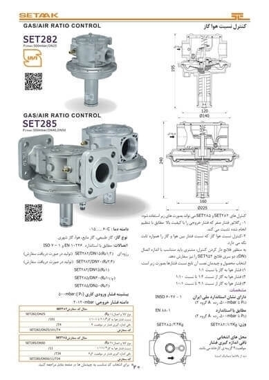 Picture of Gas/Air Ratio Control | SET282