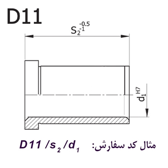 نقشه بوش راهنما ستاک مدل D11