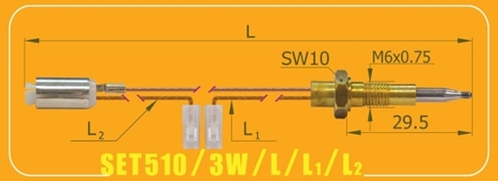 Picture of Gas Stove Thermocouple | SET510/3W