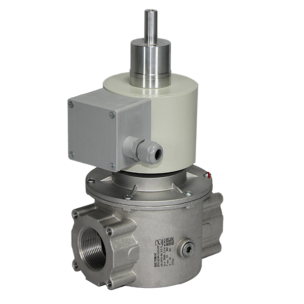 Slow opening solenoid valve SET144,5/SQ/DN40,50,65,80,100