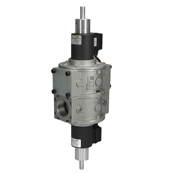 Two-stage solenoid valve for gas SET148/SQ/DN25,40